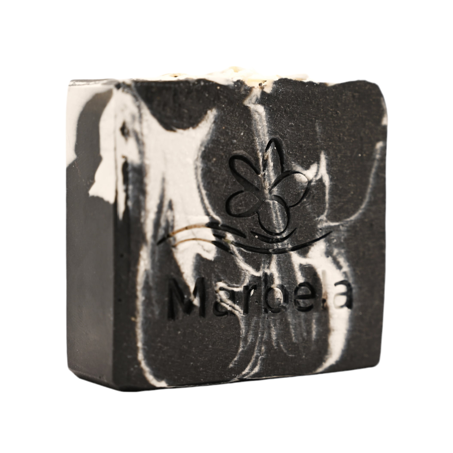 Activated charcoal scrub soap