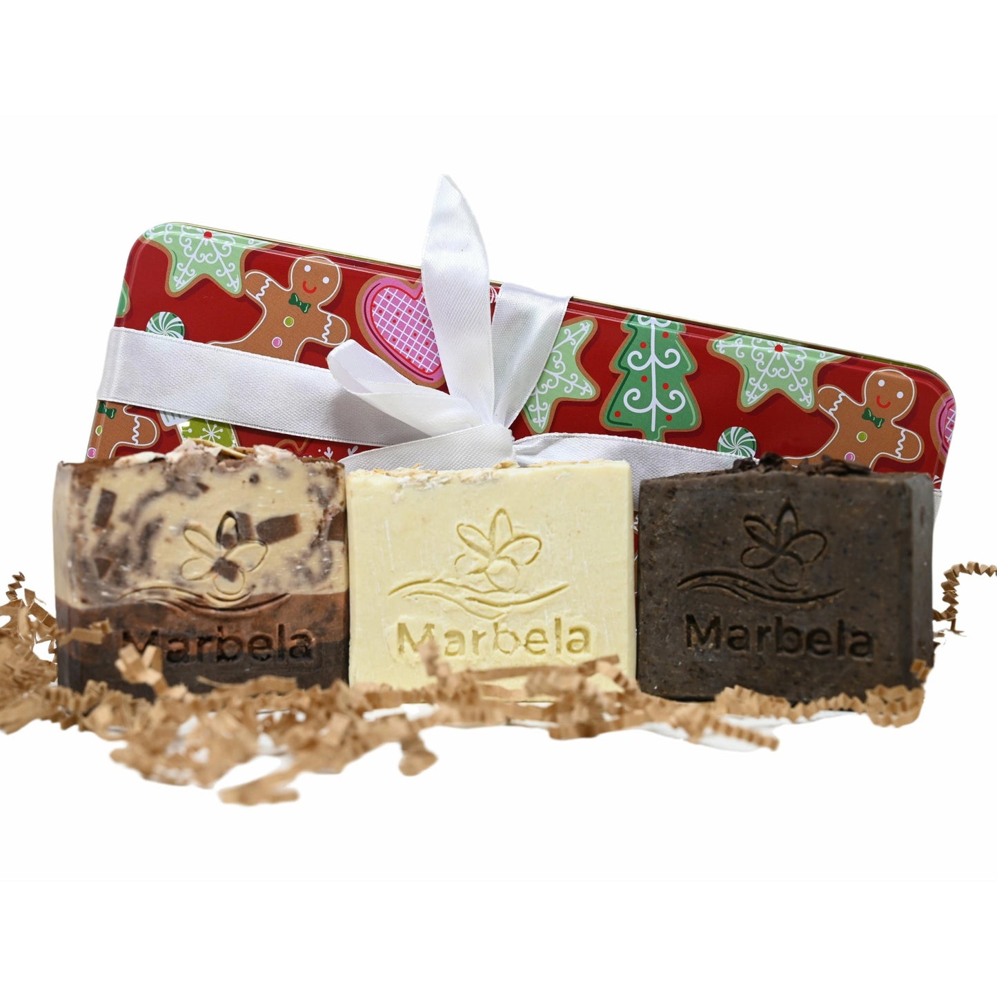 Coffret cadeau biscuits du Père Noël