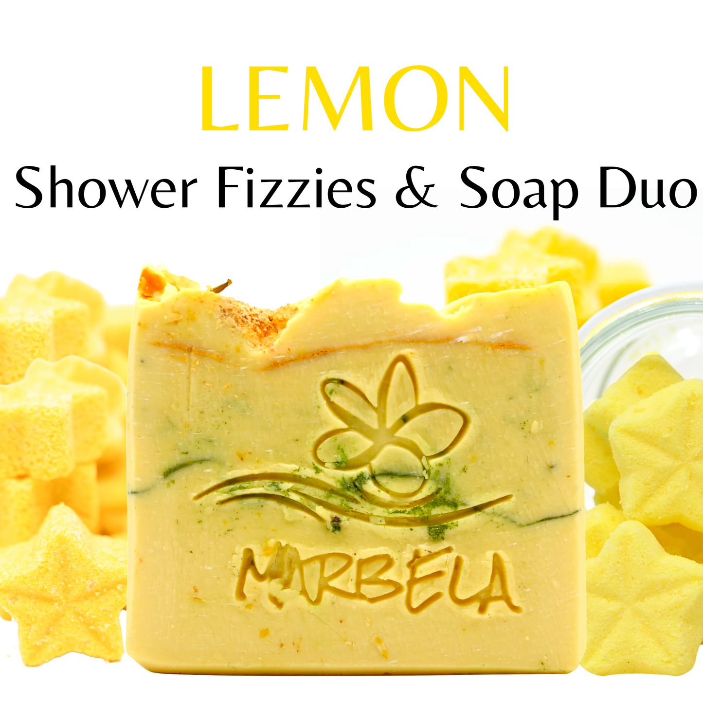 Lemon Soap & Shower Fizzy Bundle
