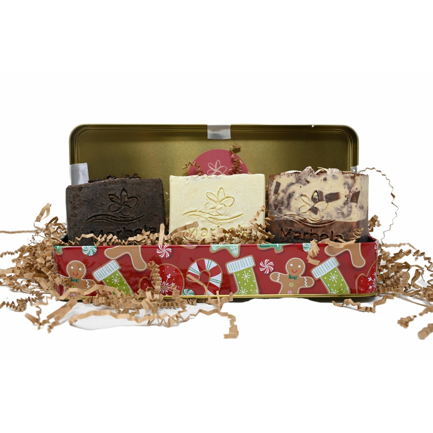 Coffret cadeau biscuits du Père Noël